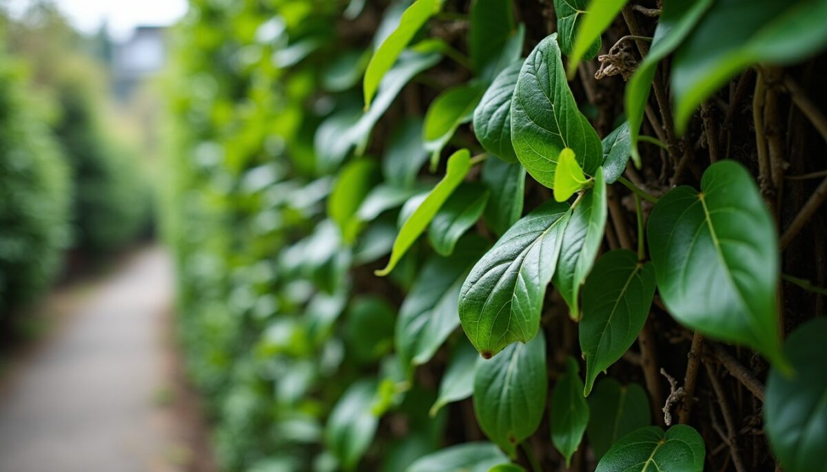 Mur végétal extérieur sans entretien : astuces pour un jardin autonome et esthétique