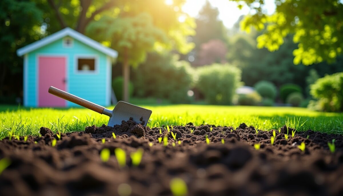 Les astuces pour semer du gazon sans enterrer les graines