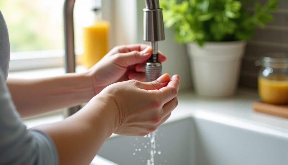 Changer un mousseur de robinet rapidement et sans aucun outil : le guide pratique