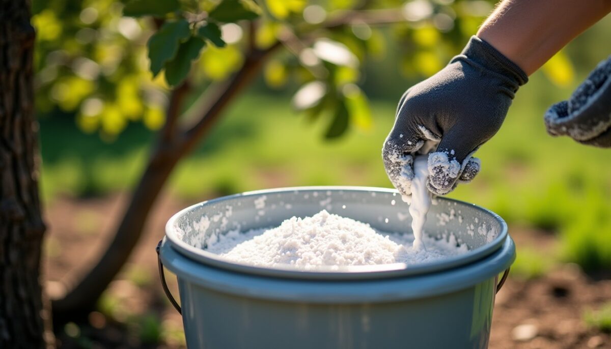 Guide pratique : Comment préparer soi-même de la chaux arboricole efficace